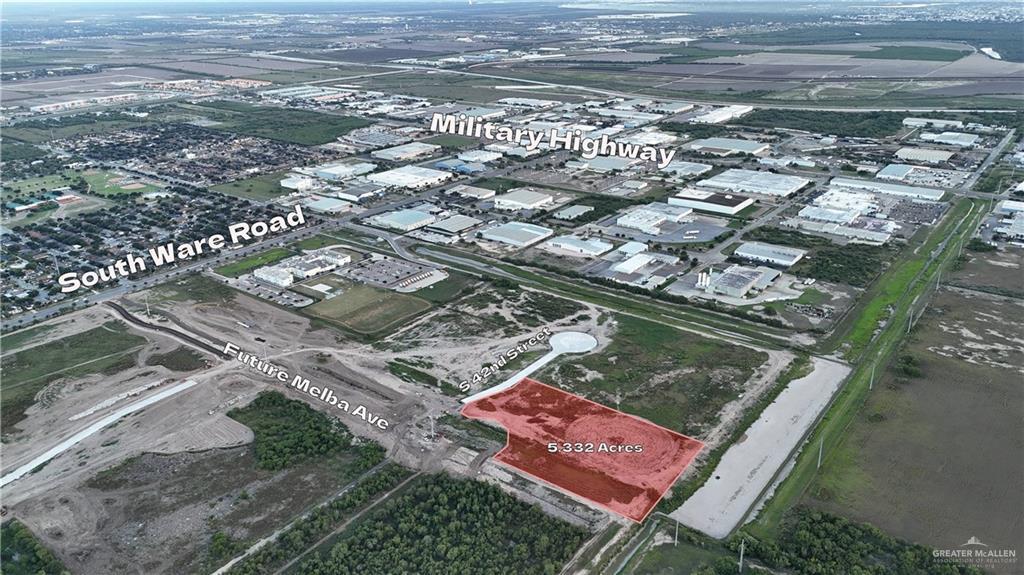 5.33-acre industrial lot near Military Hwy, McAllen, TX