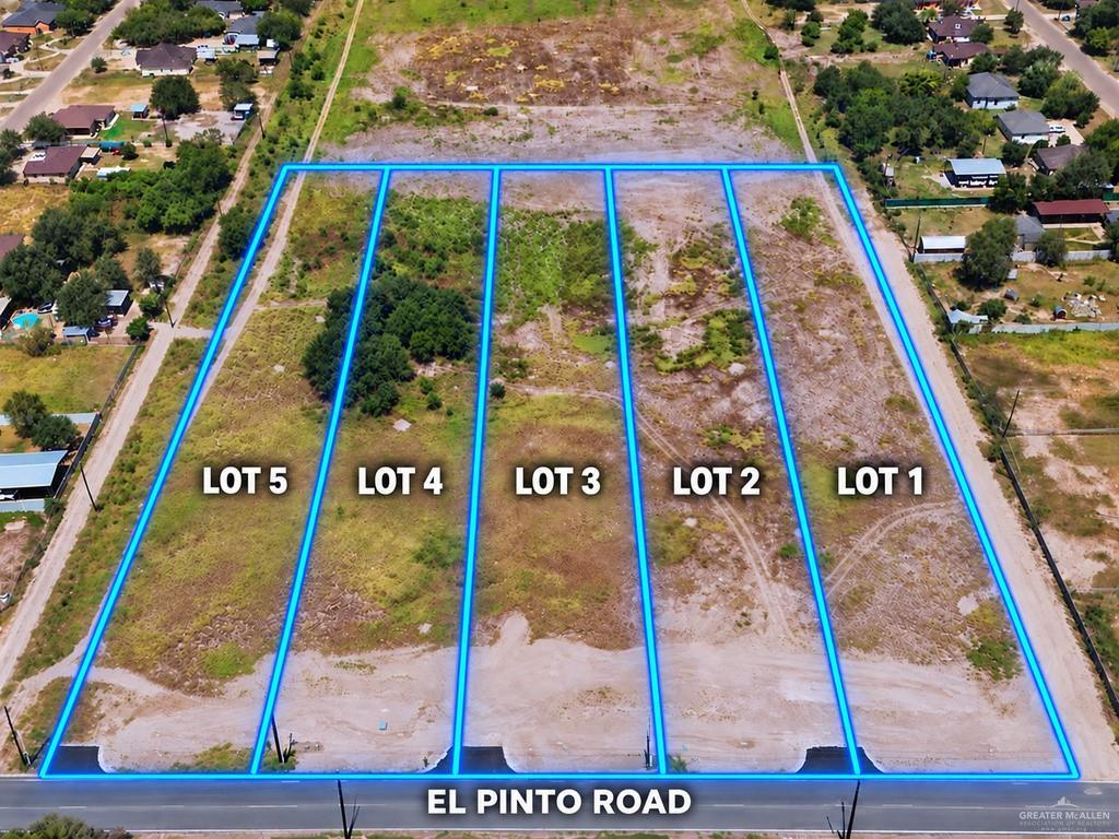 1.33-acre lot on El Pinto Rd, Sullivan City, TX