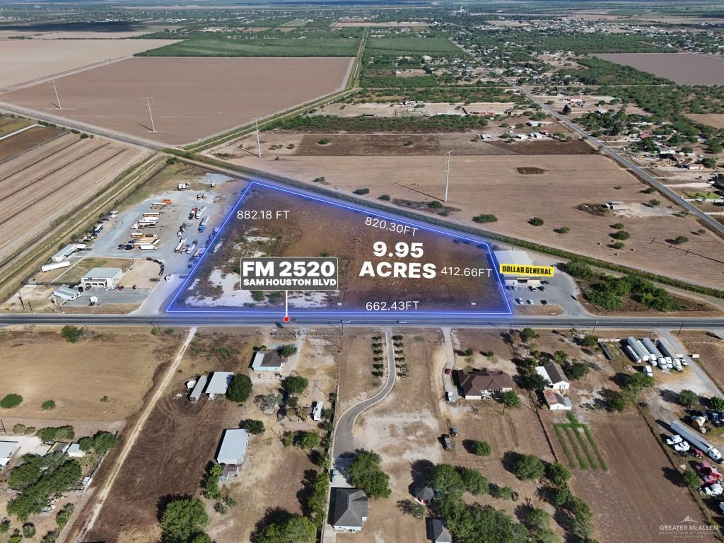 9.95 acres on FM 2520, San Benito, TX